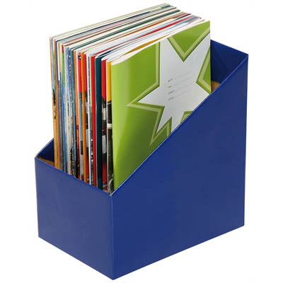Image for MARBIG BOOK BOX LARGE BLUE PACK 5 from Albany Office Products Depot