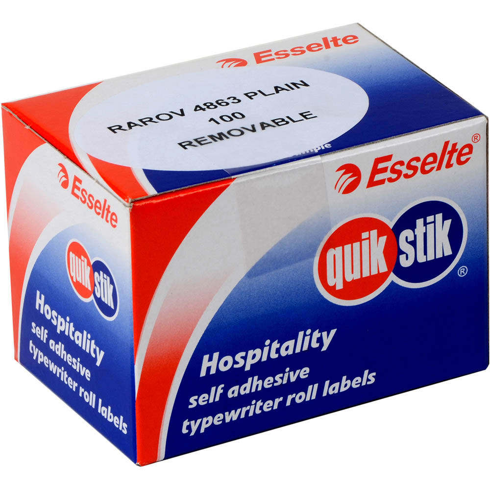 Image for QUIKSTIK LABEL DISPLAY PACK OVAL ADDRESS 48 X 63MM WHITE from Office Products Depot Gold Coast