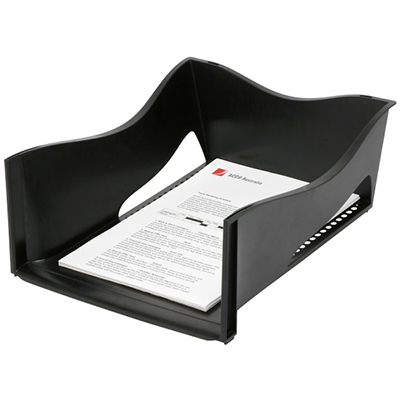 Image for MARBIG ENVIRO DOCUMENT TRAY JUMBO A4 BLACK from Margaret River Office Products Depot