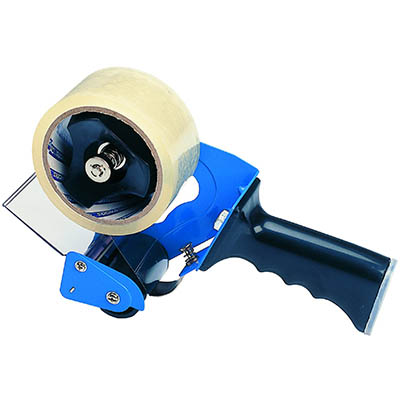 Image for MARBIG PACKAGING TAPE DISPENSER BLUE/BLACK from MOE Office Products Depot Mackay & Whitsundays