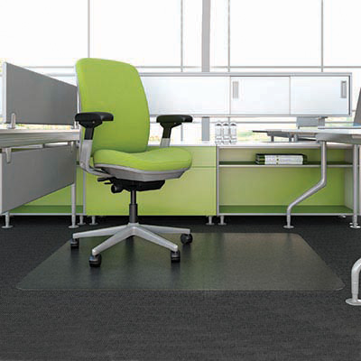 Image for MARBIG ENVIRONMAT CHAIRMAT PET RECTANGULAR LOW PILE CARPET 1160 X 1520MM from MOE Office Products Depot Mackay & Whitsundays