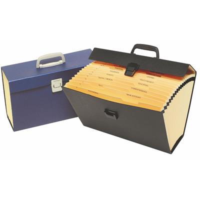 Image for MARBIG CARRY FILE A-Z INDEX 390 X 250 X 130MM ASSORTED from Ross Office Supplies Office Products Depot
