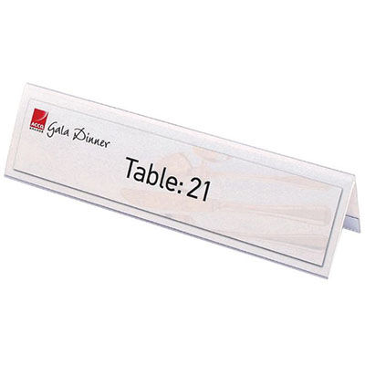 Image for REXEL ID NAME PLATES LARGE 210 X 59MM PACK 25 from Albany Office Products Depot