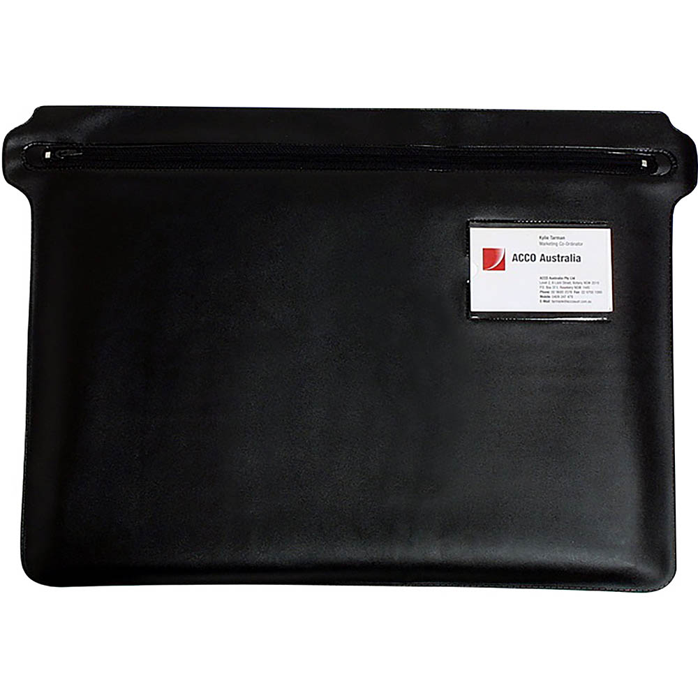 Image for MARBIG CONVENTION CASE 415 X 305MM PVC BLACK from Office Business Office Products Depot