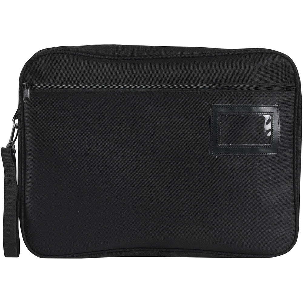 Image for MARBIG EXPANDING CONVENTION SATCHEL 410 X 330 X 41MM BLACK from Margaret River Office Products Depot