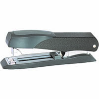 marbig stapler full strip front loading black