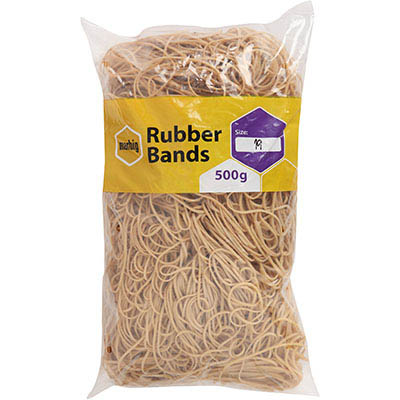Image for MARBIG RUBBER BANDS SIZE 19 500G from Office Business Office Products Depot