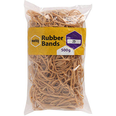Image for MARBIG RUBBER BANDS SIZE 33 500G from Ross Office Supplies Office Products Depot