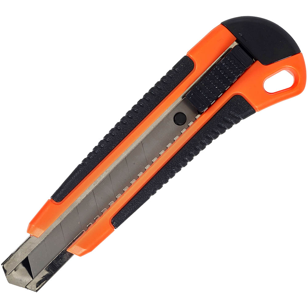 Image for MARBIG CUTTER KNIFE HEAVY DUTY 18MM YELLOW/BLACK from MOE Office Products Depot Mackay & Whitsundays