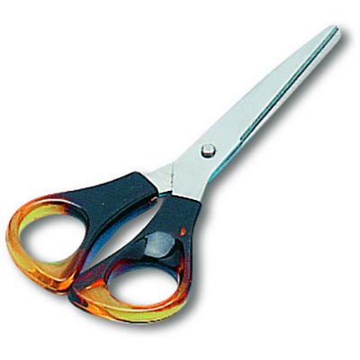 Image for MARBIG DURA SHARP SCISSORS 158MM AMBER from Barkers Rubber Stamps & Office Products Depot
