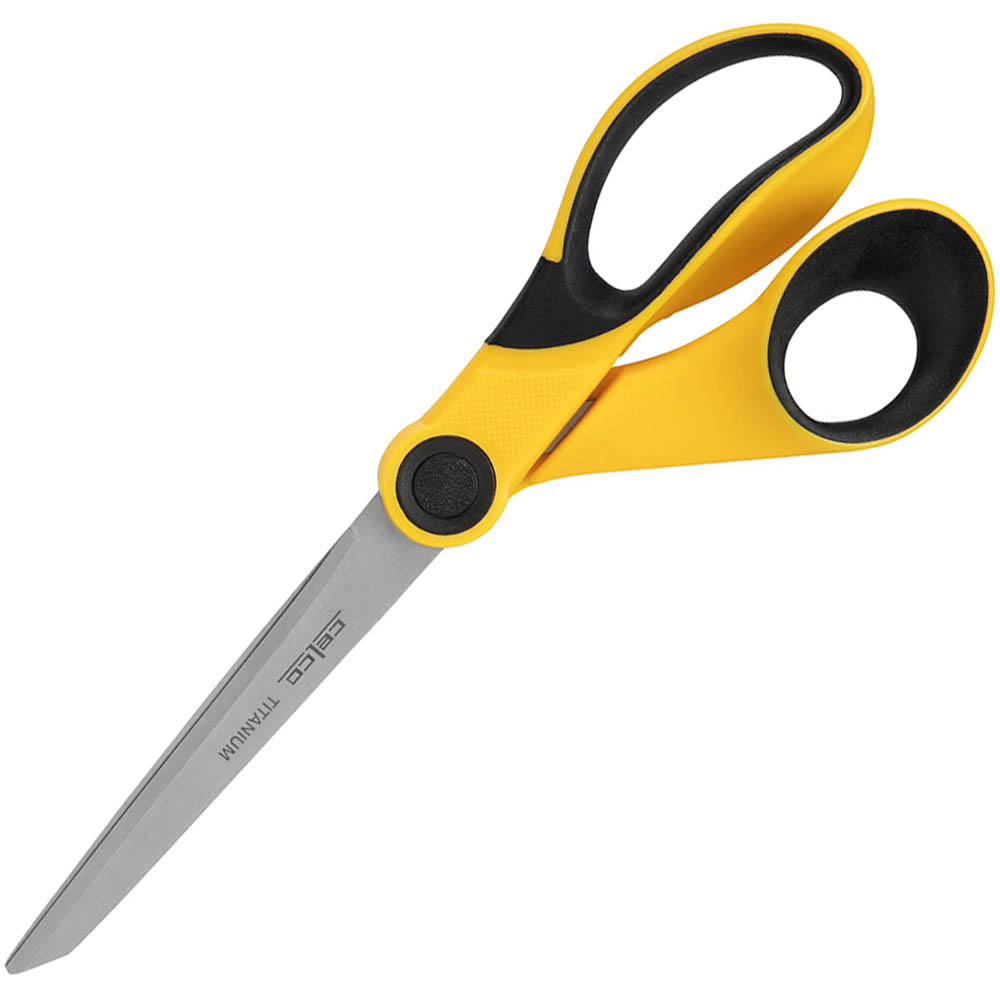 Image for CELCO PRO SERIES TITANIUM SCISSORS 215MM BLACK from Office Business Office Products Depot