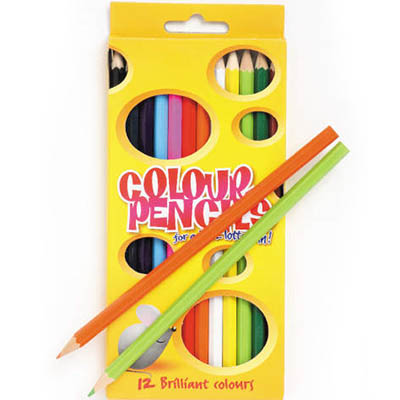 Image for MARBIG COLOURED PENCILS ASSORTED WALLET 12 from Office Products Depot Gold Coast