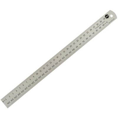Image for MARBIG RULER STAINLESS STEEL 600MM from Barkers Rubber Stamps & Office Products Depot