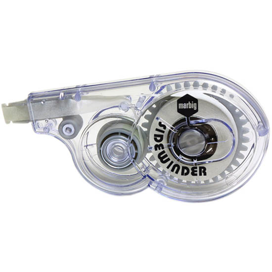 Image for MARBIG SIDEWINDER CORRECTION TAPE 5MM X 8M WHITE from MOE Office Products Depot Mackay & Whitsundays