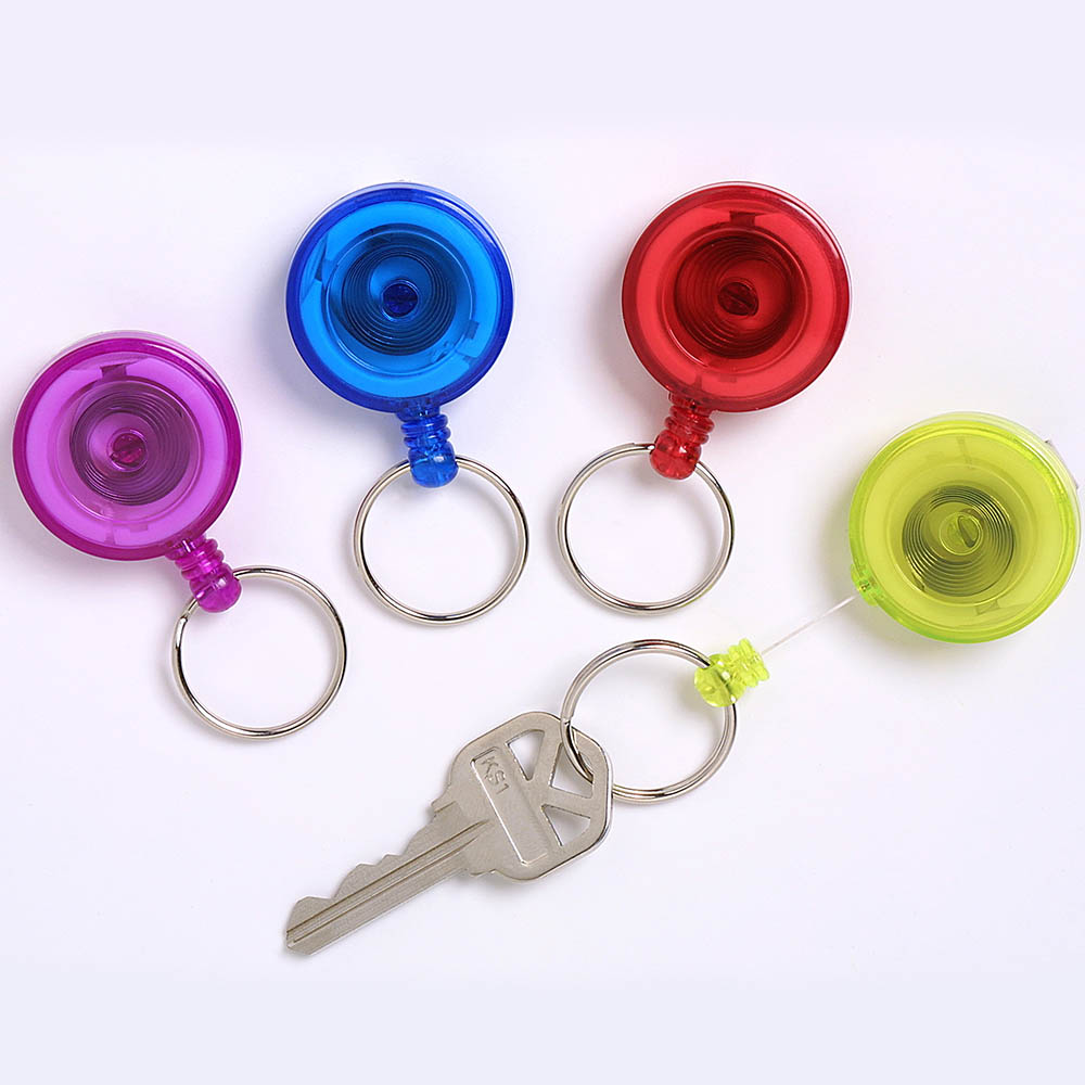 Image for REXEL ID MINI RETRACTABLE KEY HOLDER REEL ASSORTED from Office Products Depot Gold Coast