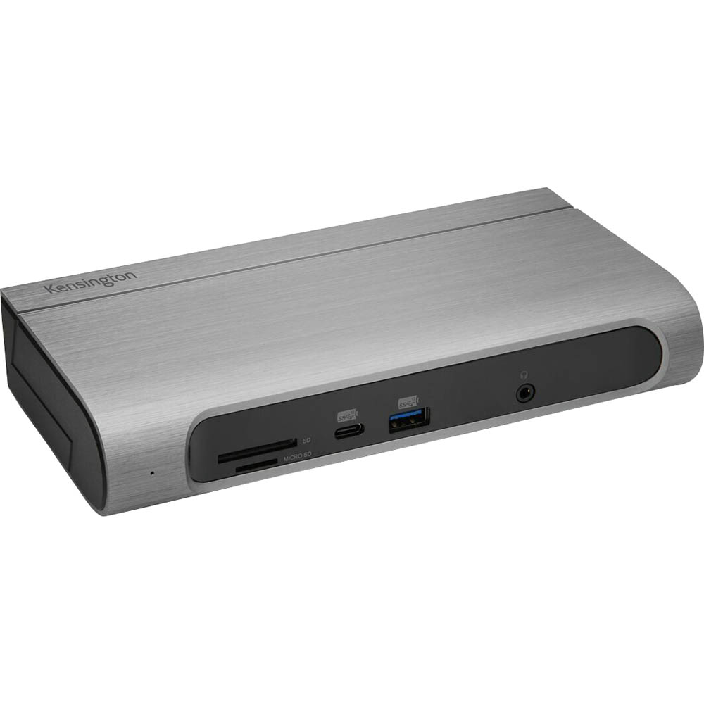 Image for KENSINGTON SD5600T THUNDERBOLT 3 AND USB-C DUAL 4K HYBRID DOCKING STATION GREY from Margaret River Office Products Depot