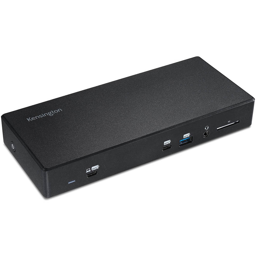 Image for KENSINGTON SD4850P USB-C DUAL VIDEO DRIVERLESS DOCKING STATION BLACK from Office Products Depot