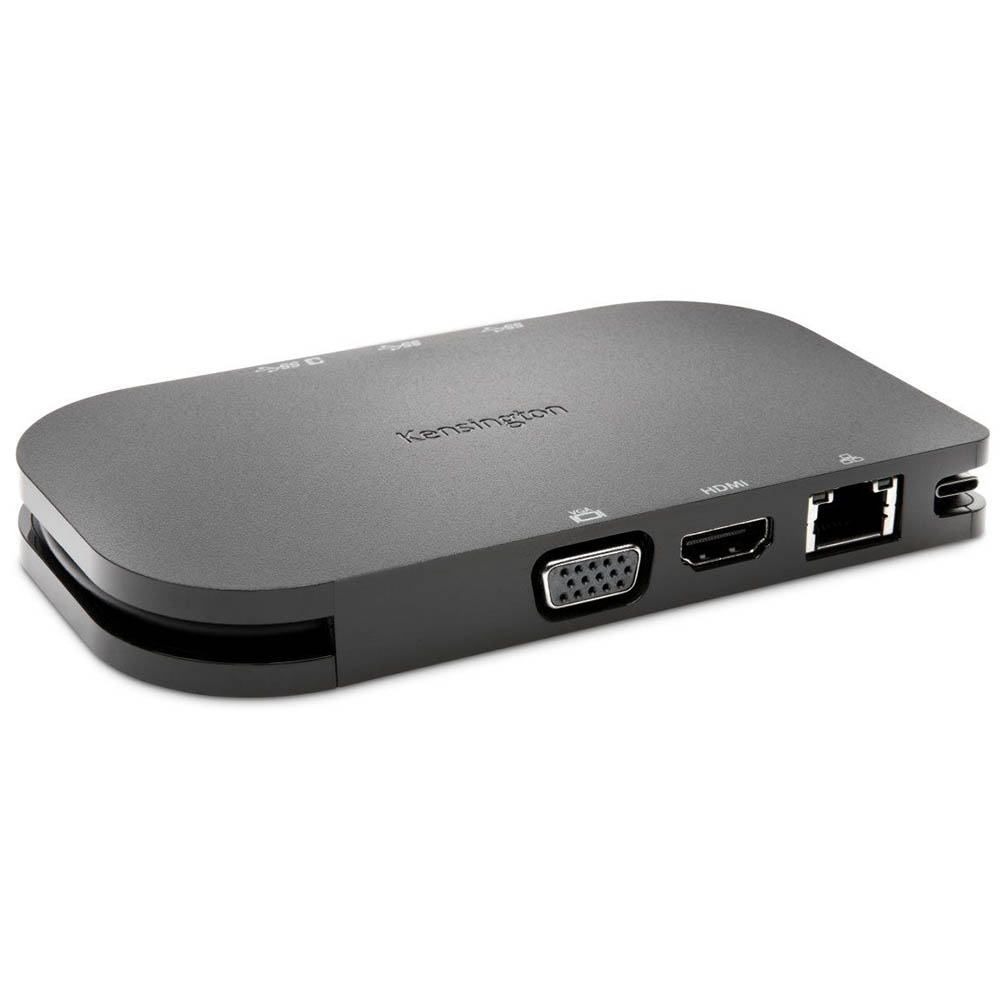 Image for KENSINGTON USB-C MINI MOBILE 4K DOCK BLACK from Ross Office Supplies Office Products Depot
