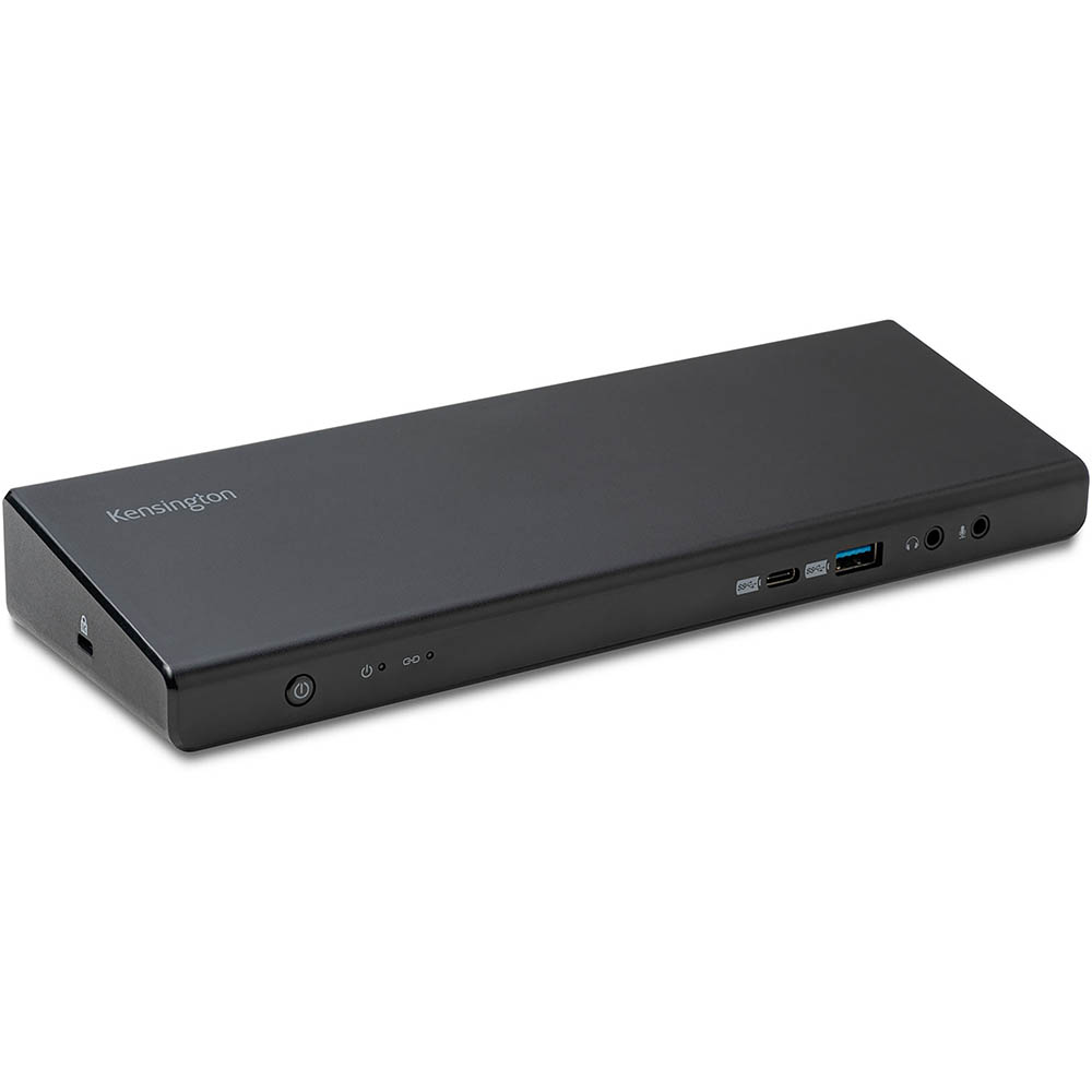 Image for KENSINGTON SD4750P USB-C AND USB-A DUAL 4K DOCKING STATION BLACK from Office Products Depot