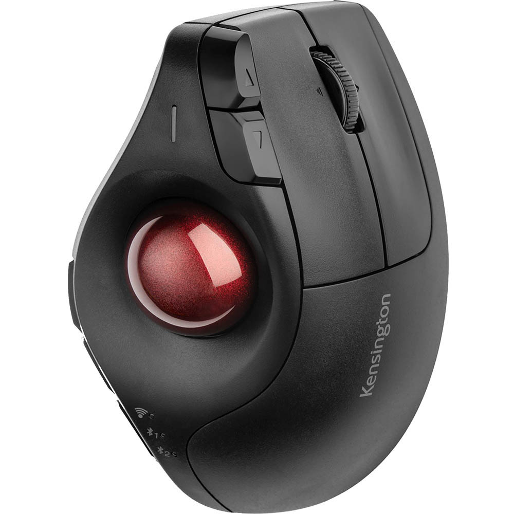 Image for KENSINGTON PRO FIT WIRELESS VERTICAL TRACKBALL MOUSE BLACK from MOE Office Products Depot Mackay & Whitsundays