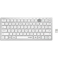 kensington multi-device dual wireless compact keyboard silver