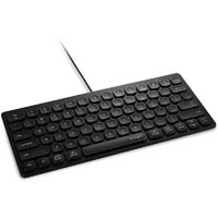 kensington wired compact keyboard black