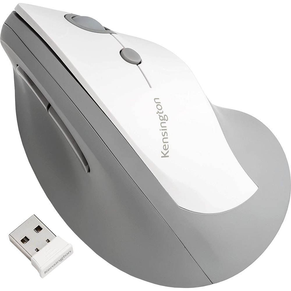 Image for KENSINGTON PRO FIT VERTICAL MOUSE WIRELESS GREY from Office Products Depot