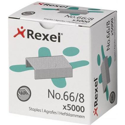 Image for REXEL GIANT STAPLES SIZE 66 8MM BOX 5000 from Margaret River Office Products Depot