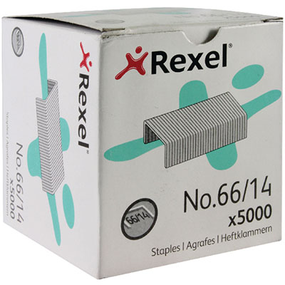 Image for REXEL GIANT STAPLES SIZE 66 14MM BOX 5000 from Office Products Depot