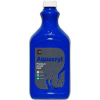 educational colours aquacryl premium acrylic 2 litre warm blue
