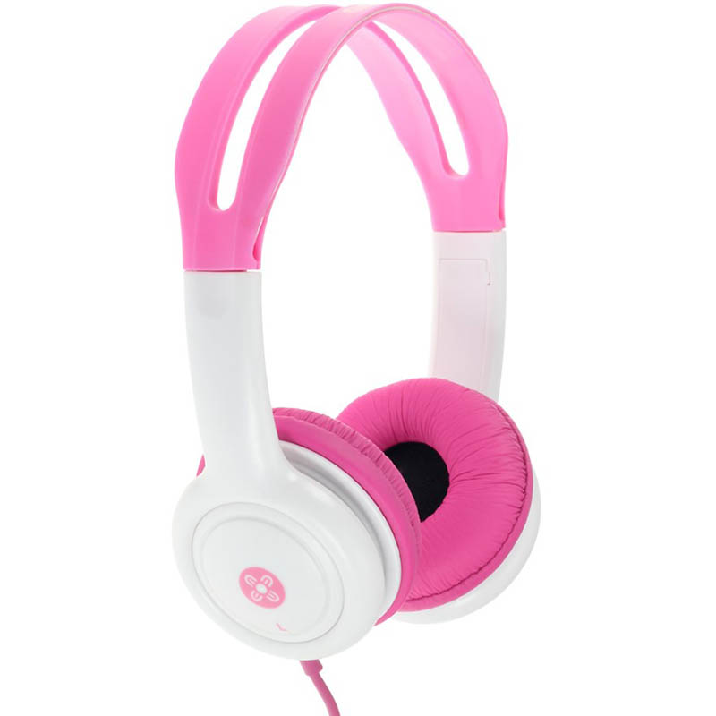 Image for MOKI KID SAFE VOLUME LIMITED HEADPHONE PINK from MOE Office Products Depot Mackay & Whitsundays