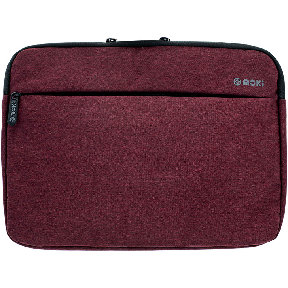 Image for MOKI TRANSPORTER 13.3 INCH NOTEBOOK SLEEVE BURGUNDY from OFFICEPLANET OFFICE PRODUCTS DEPOT