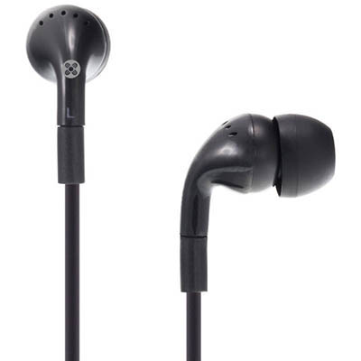 Image for MOKI STEREO EARPHONES NOISE ISOLATION BLACK from OFFICEPLANET OFFICE PRODUCTS DEPOT