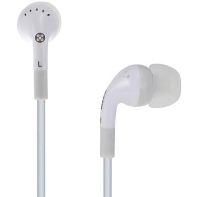 Image for MOKI STEREO EARPHONES NOISE ISOLATION WHITE from OFFICEPLANET OFFICE PRODUCTS DEPOT
