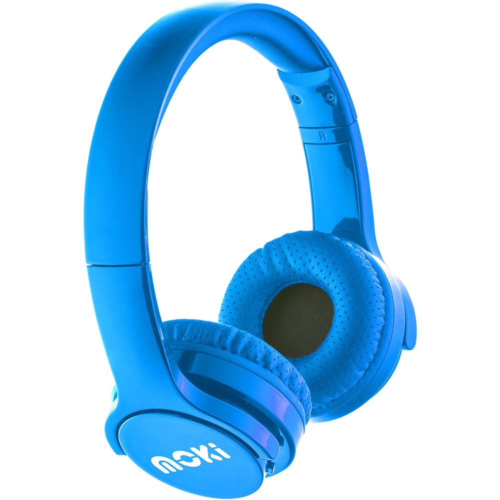 Image for MOKI BRITES BLUETOOTH HEADPHONES BLUE from Ross Office Supplies Office Products Depot