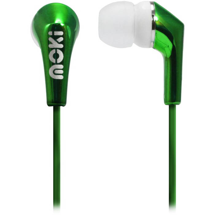Image for MOKI METALLICS EARBUDS GREEN from MOE Office Products Depot Mackay & Whitsundays