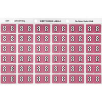 avery 43348 lateral file label side tab year code 8 25 x 38mm mauve pack 180