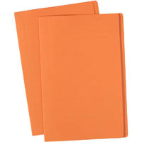 avery 81572 manilla folder foolscap orange box 100