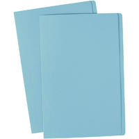 avery 81582 manilla folder foolscap light blue box 100
