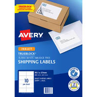avery 936063 j8173 inkjet labels smudge free parcel 10up pack 25