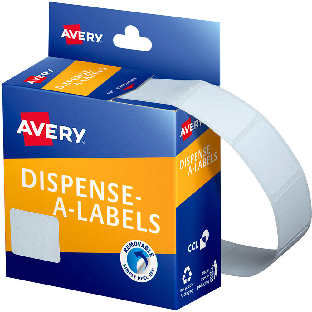 Image for AVERY 937215 GENERAL USE LABELS 19 X 24MM WHITE BOX 650 from Ross Office Supplies Office Products Depot