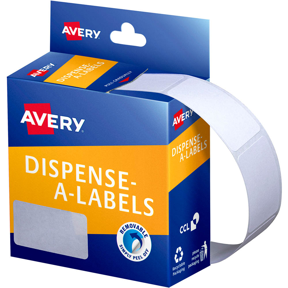 Image for AVERY 937217 GENERAL USE LABELS 19 X 36MM WHITE BOX 450 from Ross Office Supplies Office Products Depot