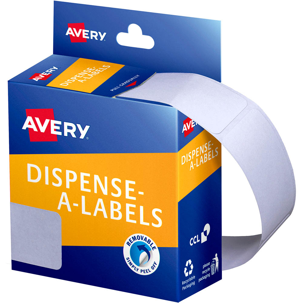 Image for AVERY 937221 GENERAL USE LABELS 24 X 49MM WHITE BOX 325 from Office Products Depot
