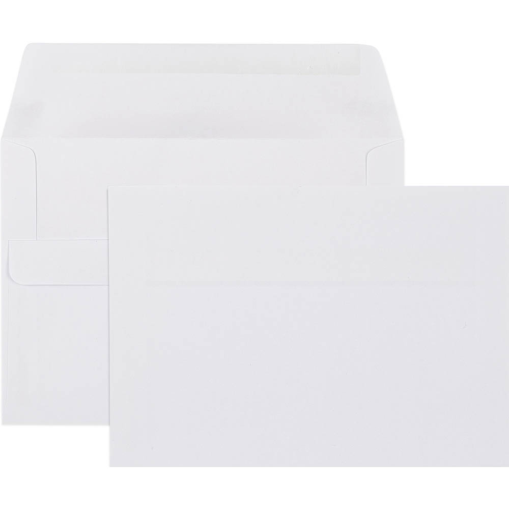 Image for CUMBERLAND C6 ENVELOPES BANKER PLAINFACE SELF SEAL 80GSM 114 X 162MM WHITE BOX 500 from O'Donnells Office Products Depot