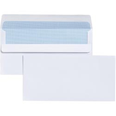 Image for CUMBERLAND DL ENVELOPES WALLET PLAINFACE SELF SEAL EASY OPEN 80GSM 110 X 220MM WHITE BOX 500 from Office Business Office Products Depot