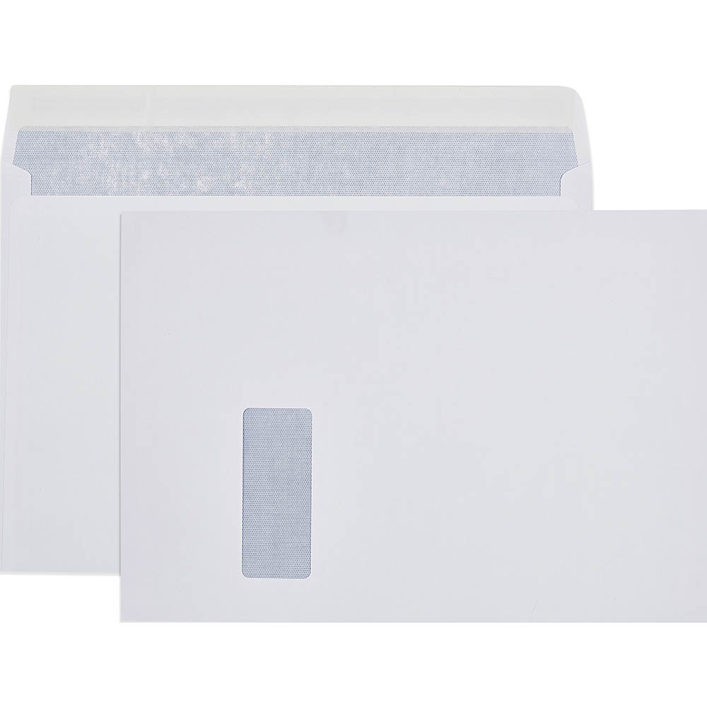 Image for CUMBERLAND C4 ENVELOPES SECRETIVE BOOKLET MAILER WINDOWFACE STRIP SEAL 100GSM 324 X 229MM WHITE BOX 250 from Ross Office Supplies Office Products Depot