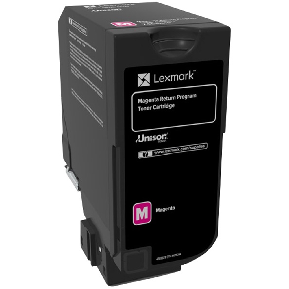 Image for LEXMARK 74C6HM0 TONER CARTRIDGE HIGH YIELD MAGENTA from Margaret River Office Products Depot