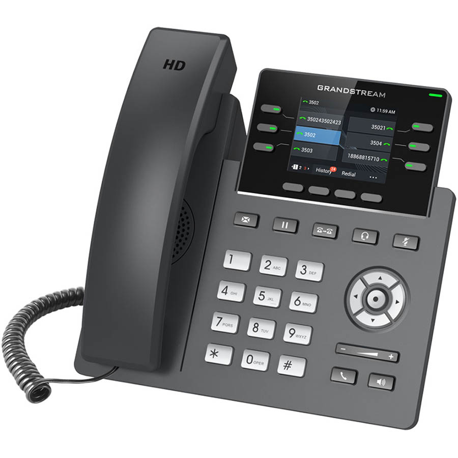 Image for GRANDSTREAM GRP2613 CARRIER-GRADE IP DESKPHONE from MOE Office Products Depot Mackay & Whitsundays