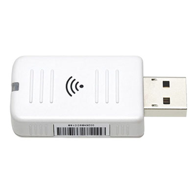 Image for EPSON ELPAP10 WIRELESS LAN PROJECTOR ADAPTER WHITE from Office Products Depot Gold Coast