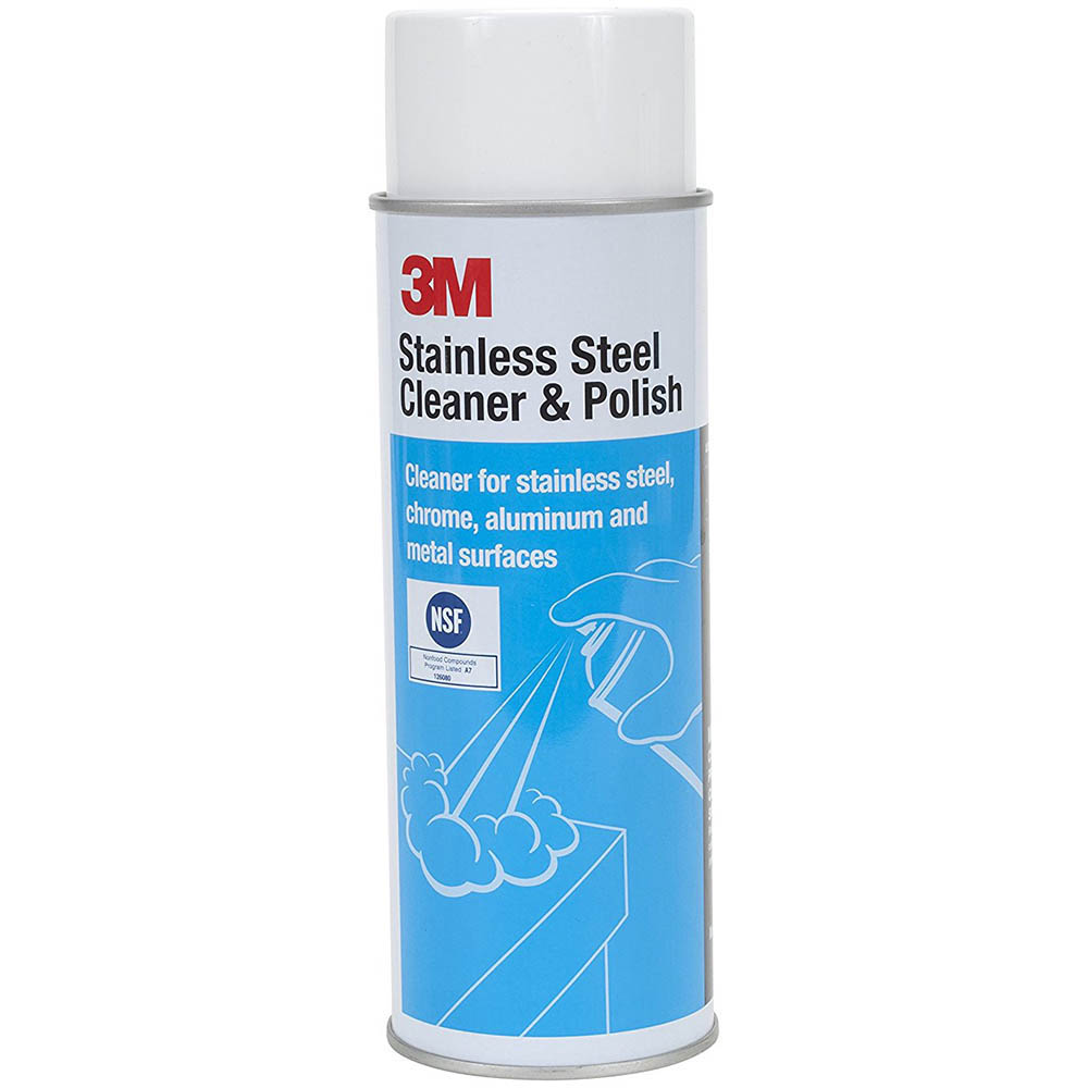 Image for 3M STAINLESS STEEL CLEANER AND POLISH AEROSOL 200G from MOE Office Products Depot Mackay & Whitsundays